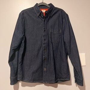 Faherty Denim Chore Coat